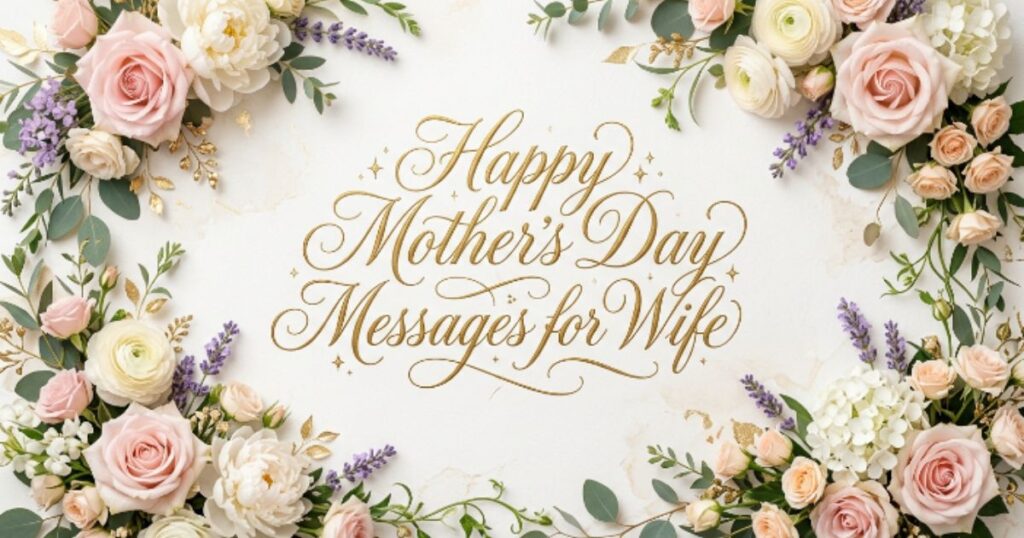 Happy Mother’s Day Messages for Wife