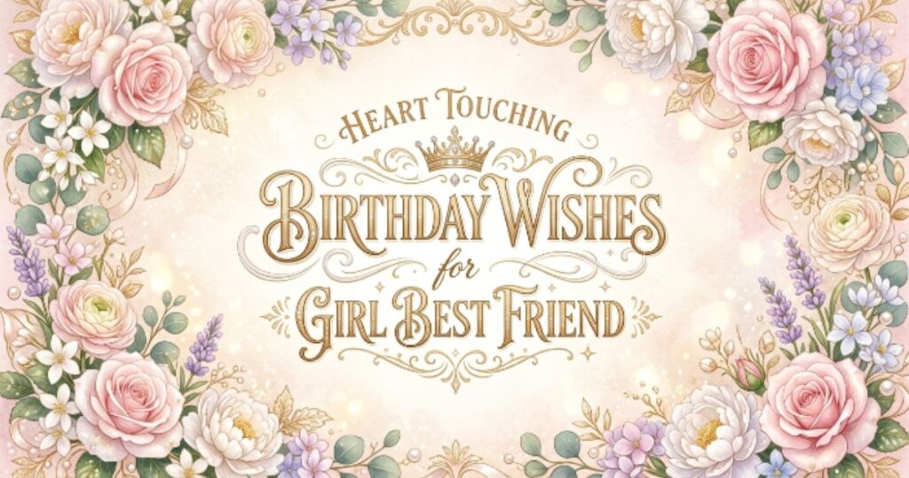 Heart Touching Birthday Wishes for Girl Best Friend