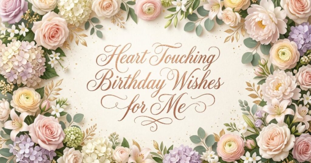 Heart Touching Birthday Wishes for Me