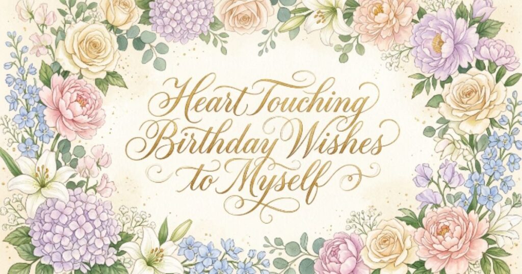 Heart Touching Birthday Wishes to Myself