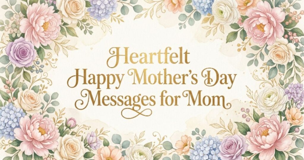 Heartfelt Happy Mother’s Day Messages for Mom