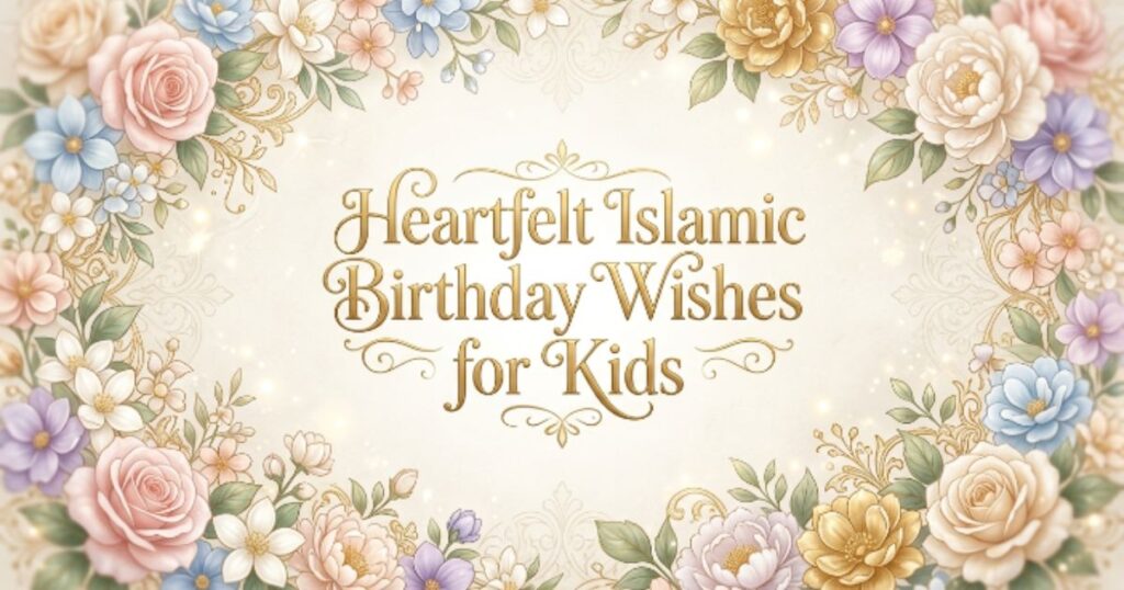 Heartfelt Islamic Birthday Wishes for Kids