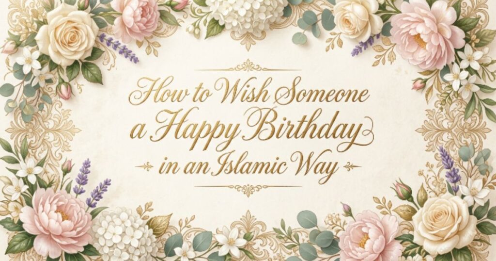 How to Wish Someone a Happy Birthday in an Islamic Way