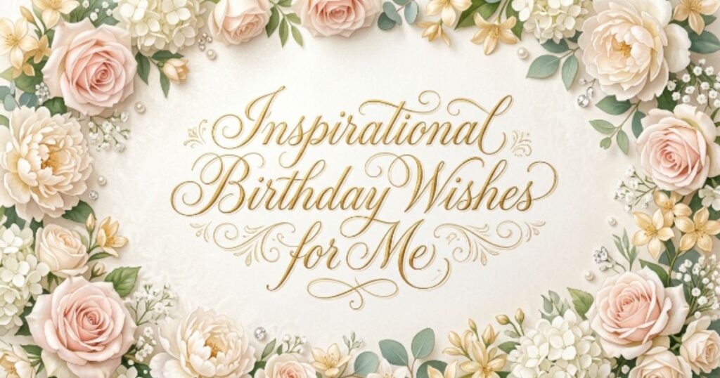 Inspirational Birthday Wishes for Me