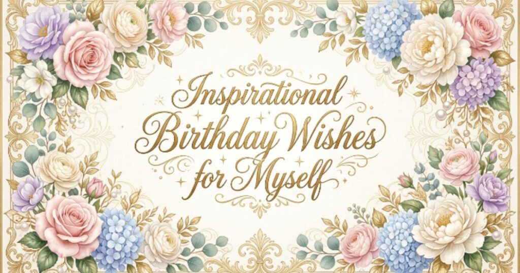 Inspirational Birthday Wishes for Myself