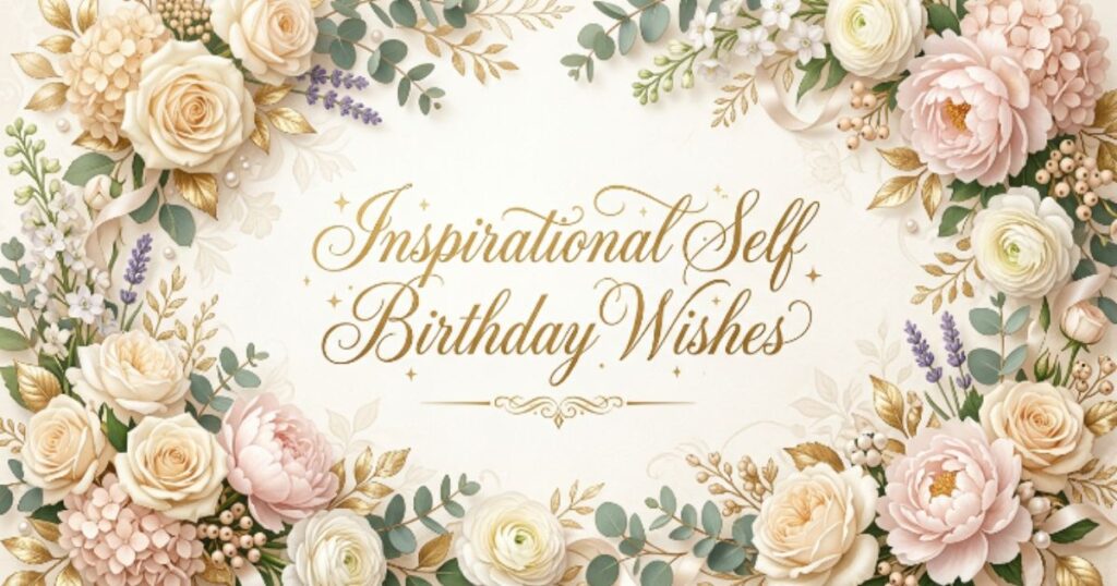Inspirational Self Birthday Wishes