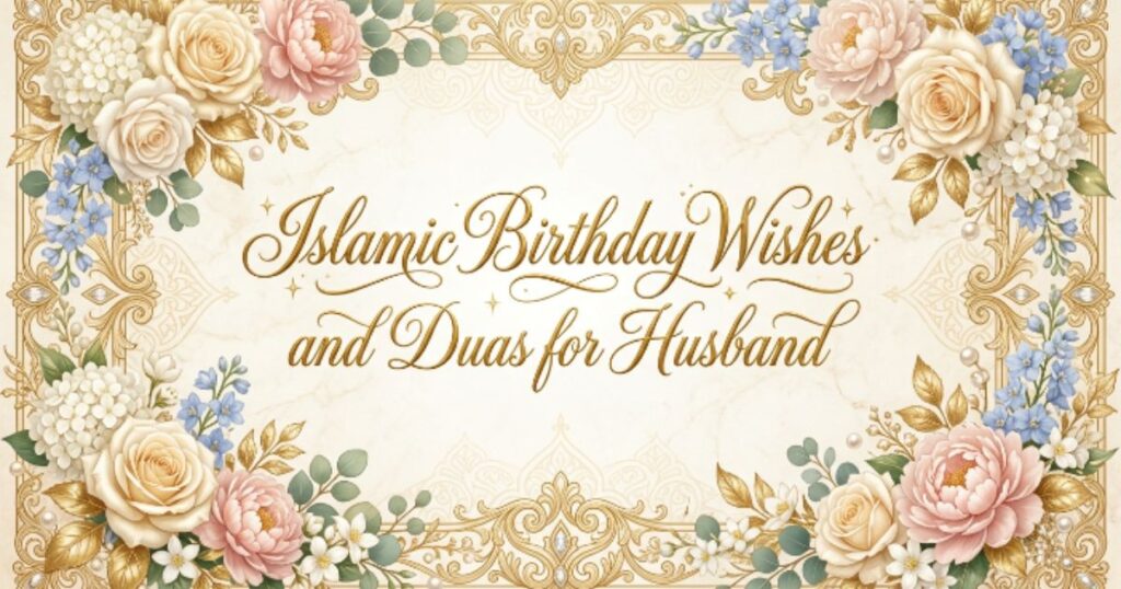 Islamic Birthday Wishes and Duas for Husband