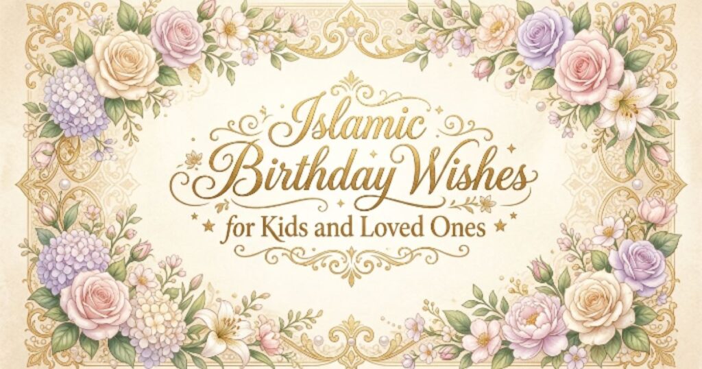 Islamic Birthday Wishes for Kids and Loved Ones
