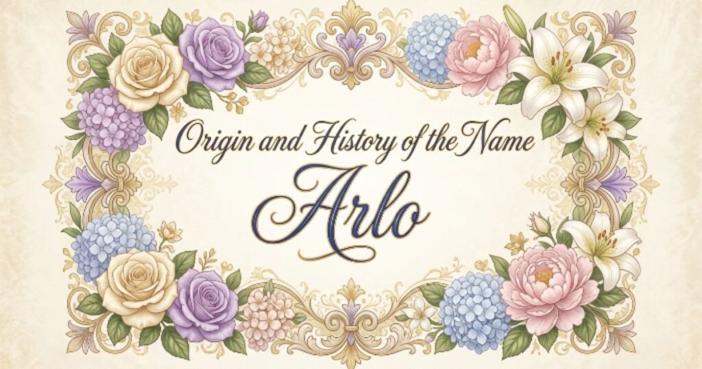 Origin and History of the Name Arlo