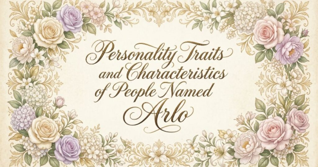Personality Traits and Characteristics of People Named Arlo