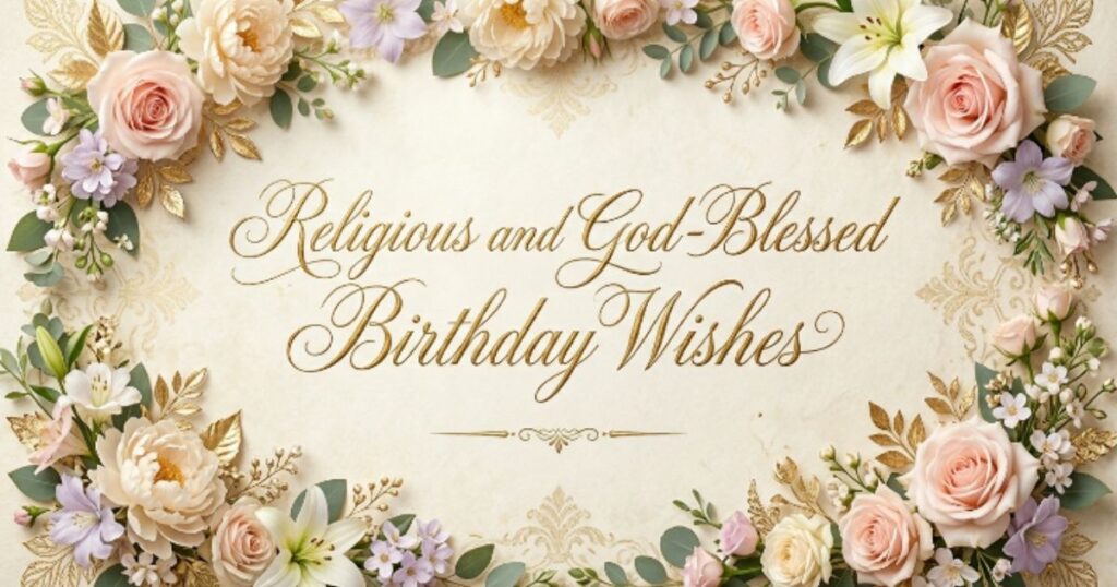 Religious and God-Blessed Birthday Wishes
