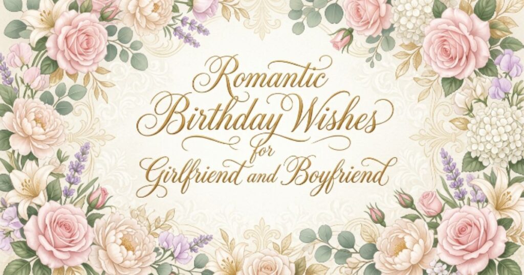 Romantic Birthday Wishes for Girlfriend and Boyfriend