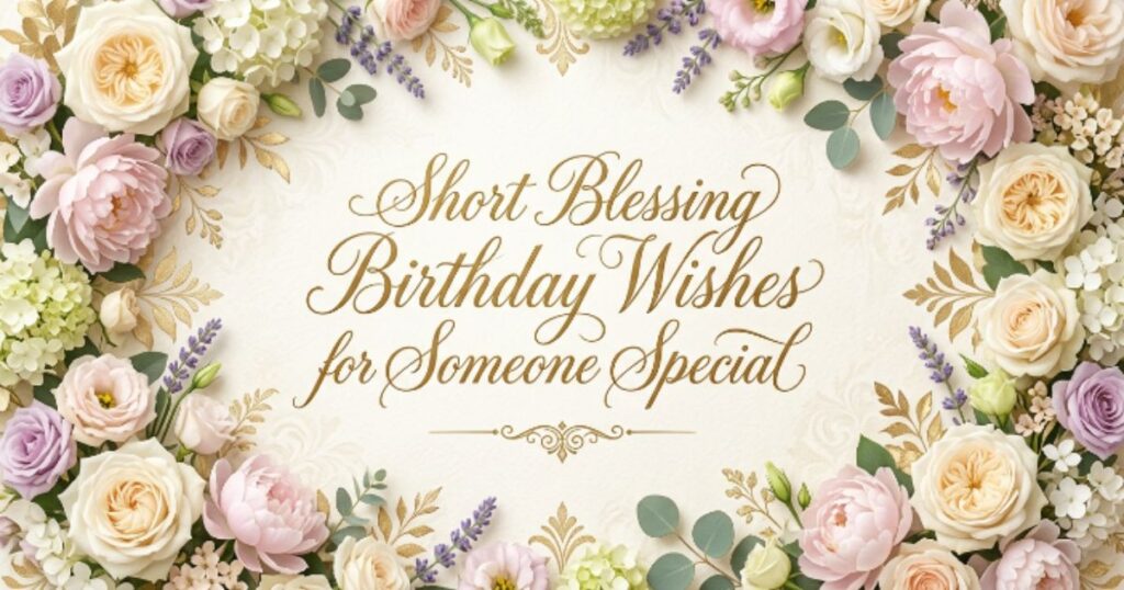 Short Blessing Birthday Wishes for Someone Special