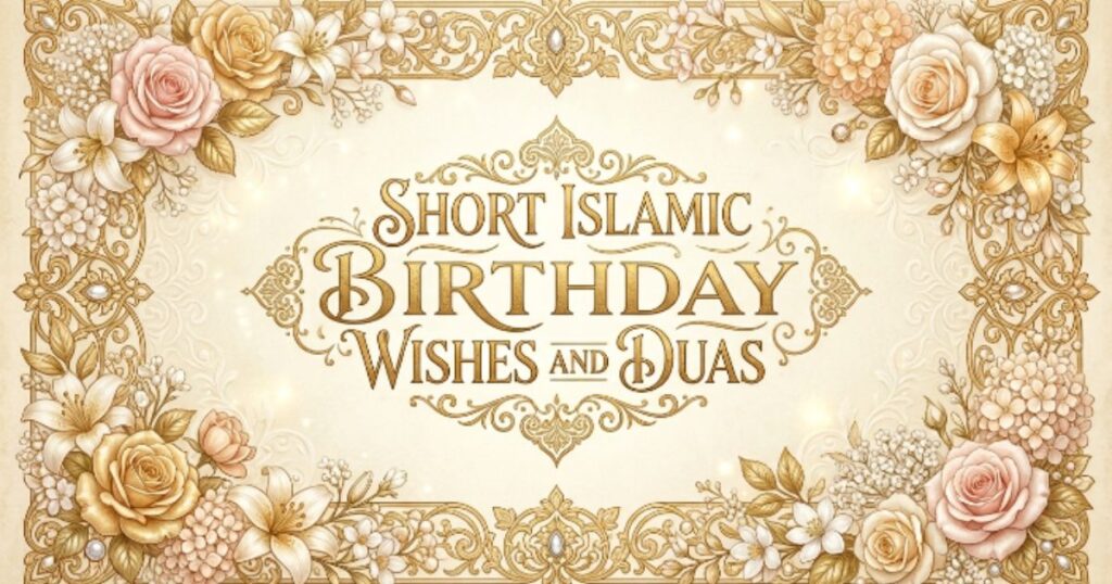 Short Islamic Birthday Wishes and Duas