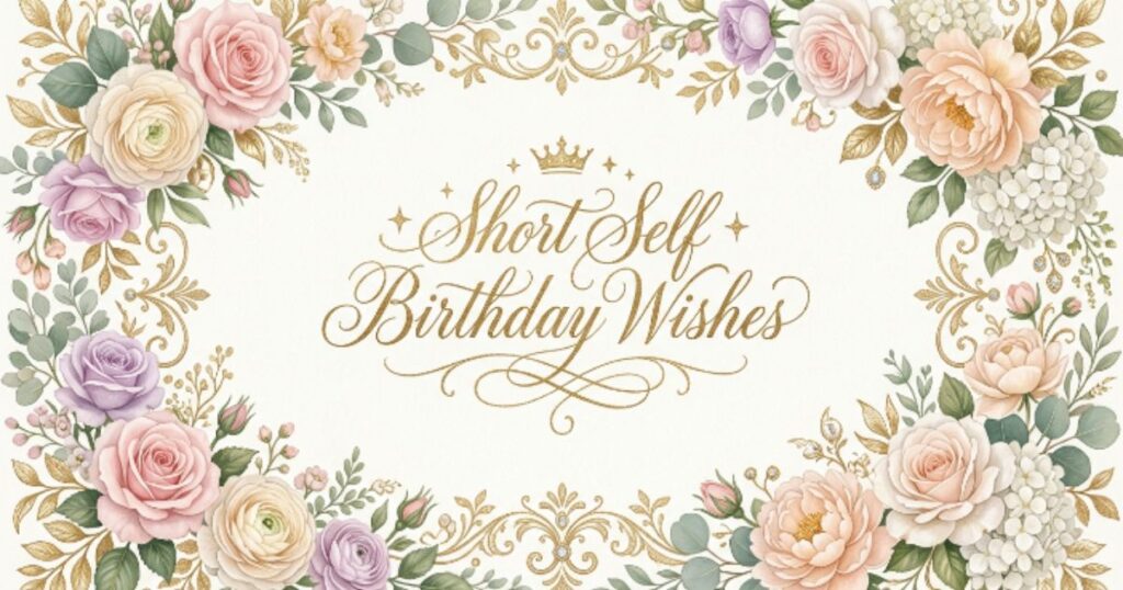Short Self Birthday Wishes