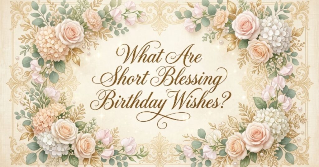 What Are Short Blessing Birthday Wishes?
