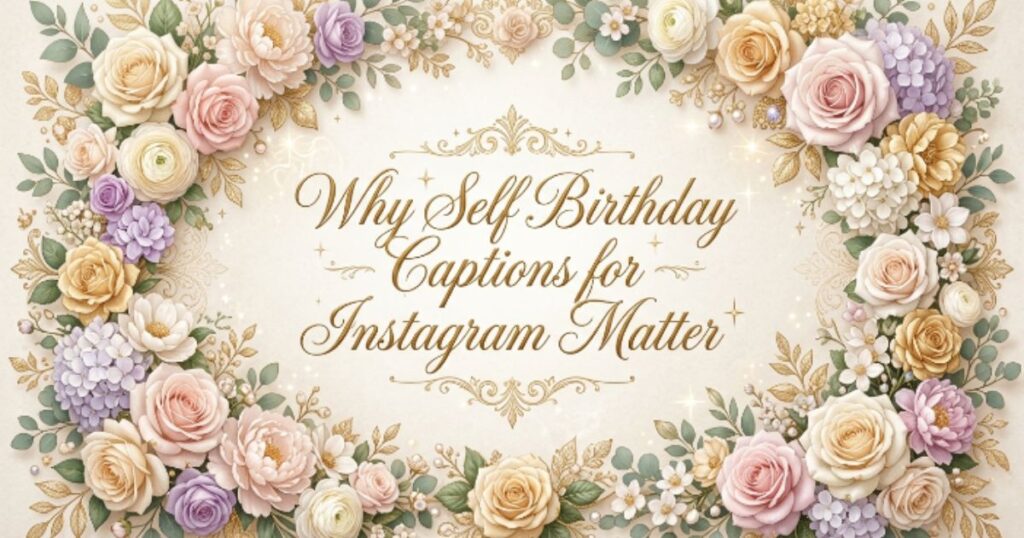 Why Self Birthday Captions for Instagram Matter
