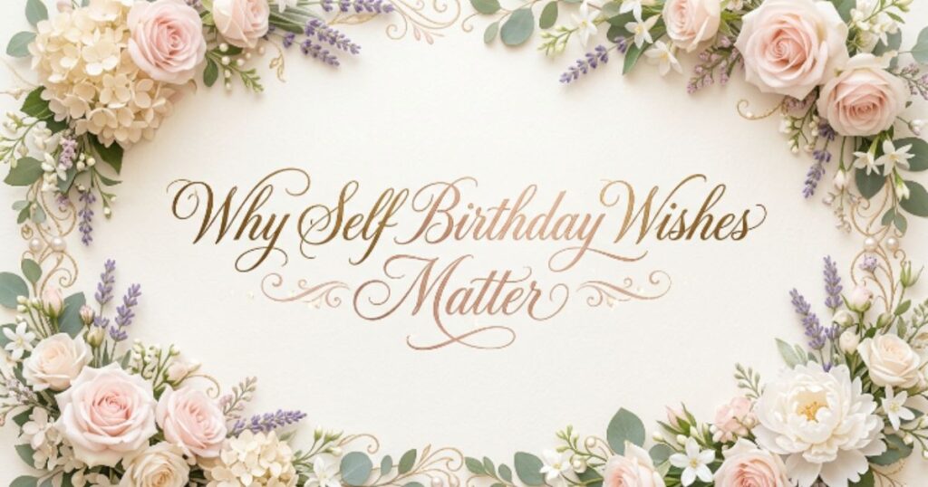 Why Self Birthday Wishes Matter