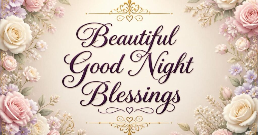 Beautiful Good Night Blessings
