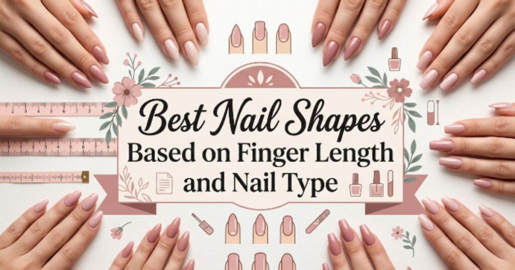 Best Nail Shapes Based on Finger Length and Nail Type