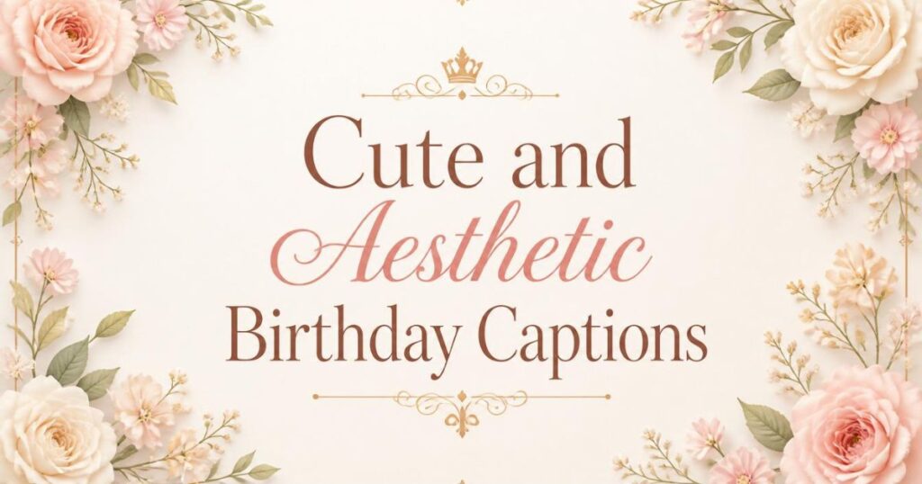 Cute and Aesthetic 18th Birthday Captions