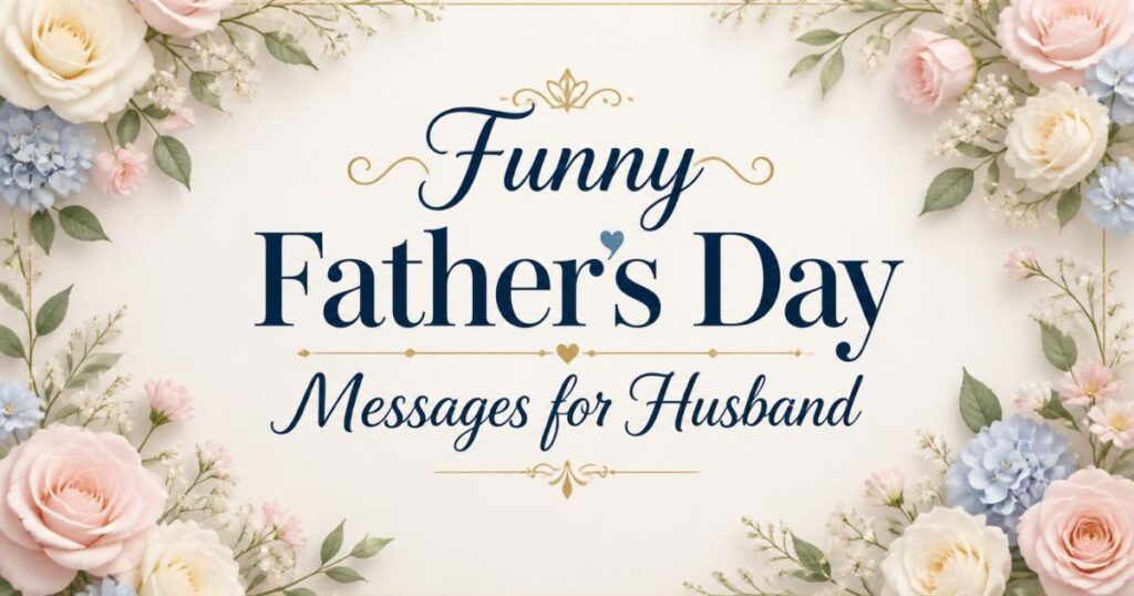 Funny Father’s Day Messages for Husband