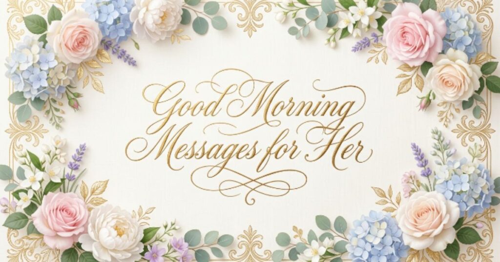 Good Morning Messages for Her