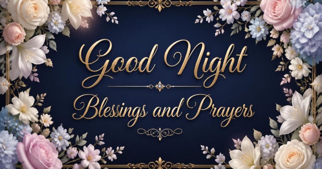 Good Night Blessings and Prayers