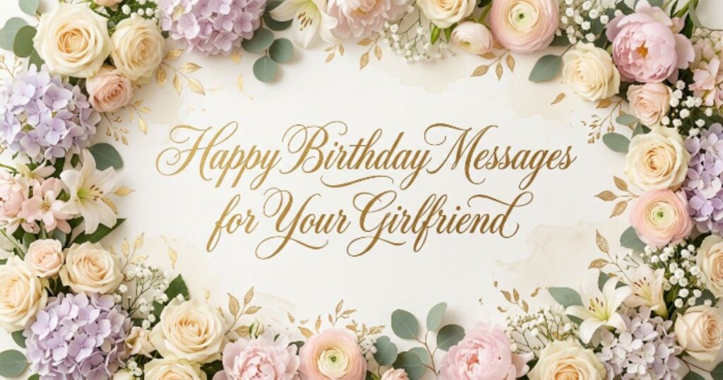 Happy Birthday Messages for Your Girlfriend