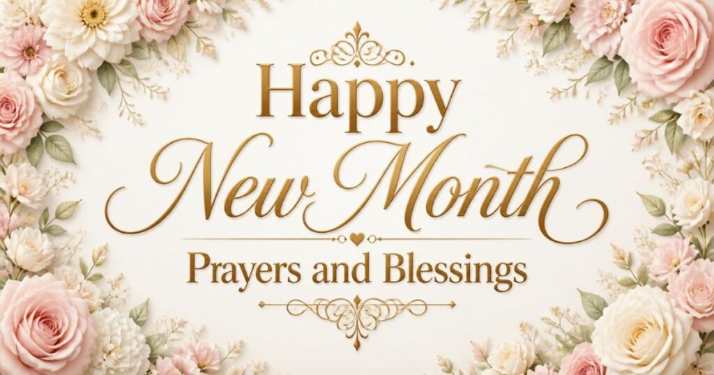 Happy New Month Prayers and Blessings