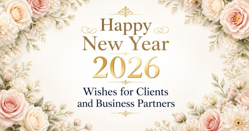 Happy New Year 2026 Wishes for Clients and Business Partners