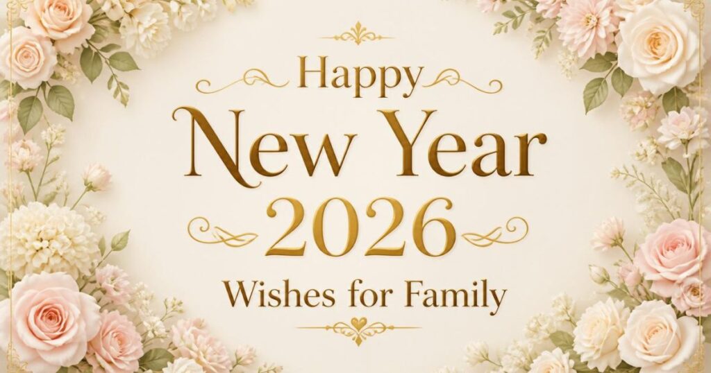 Happy New Year 2026 Wishes for Family