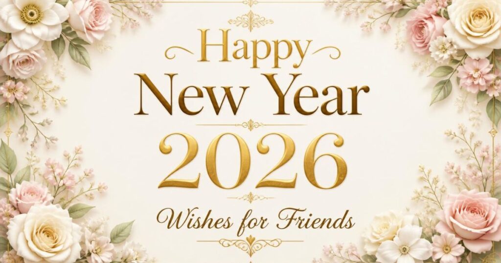 Happy New Year 2026 Wishes for Friends