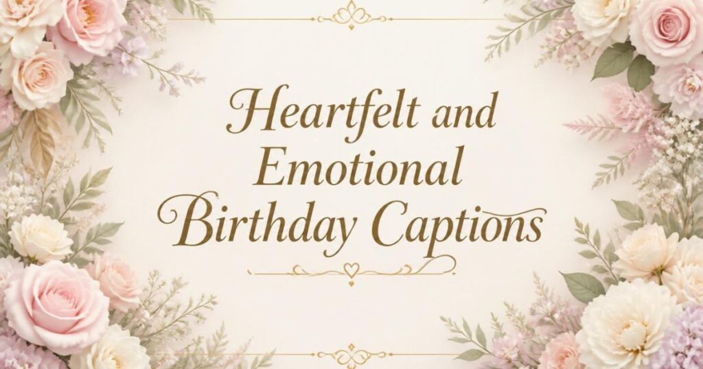 Heartfelt and Emotional 18th Birthday Captions