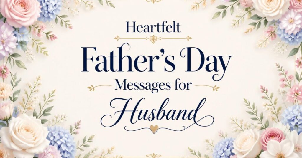 Heartfelt Father’s Day Messages for Husband