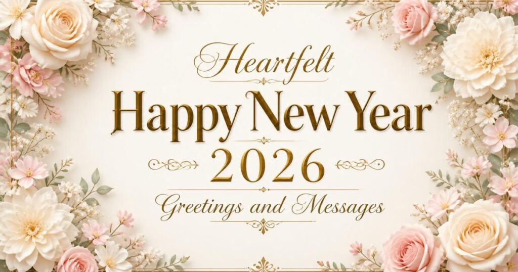 Heartfelt Happy New Year 2026 Greetings and Messages