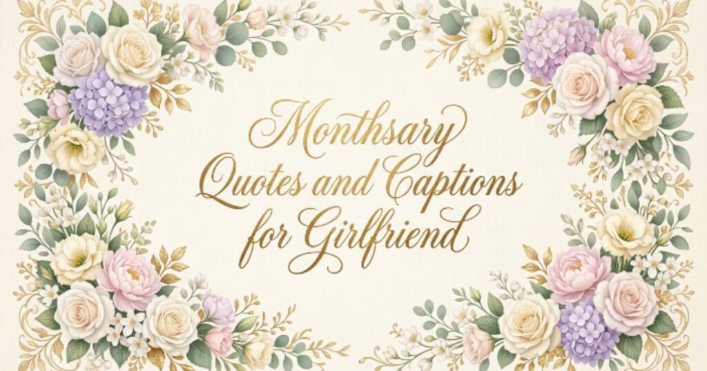 Monthsary Quotes and Captions for Girlfriend