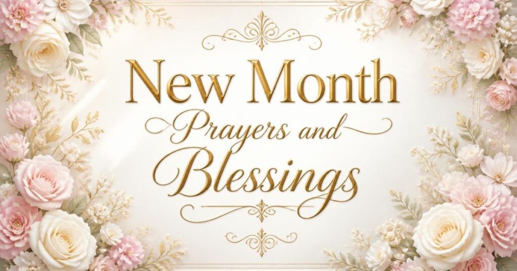New Month Prayers and Blessings