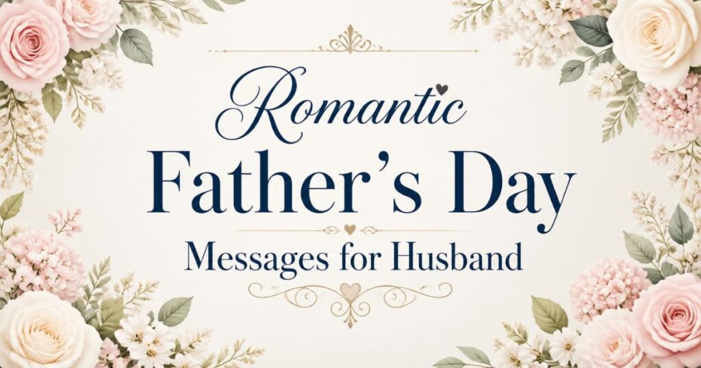 Romantic Father’s Day Messages for Husband