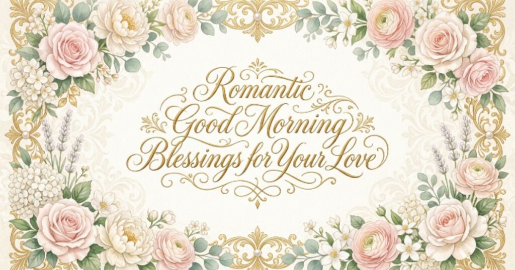 Romantic Good Morning Blessings for Your Love