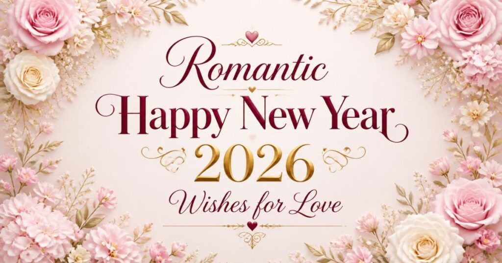Romantic Happy New Year 2026 Wishes for Love