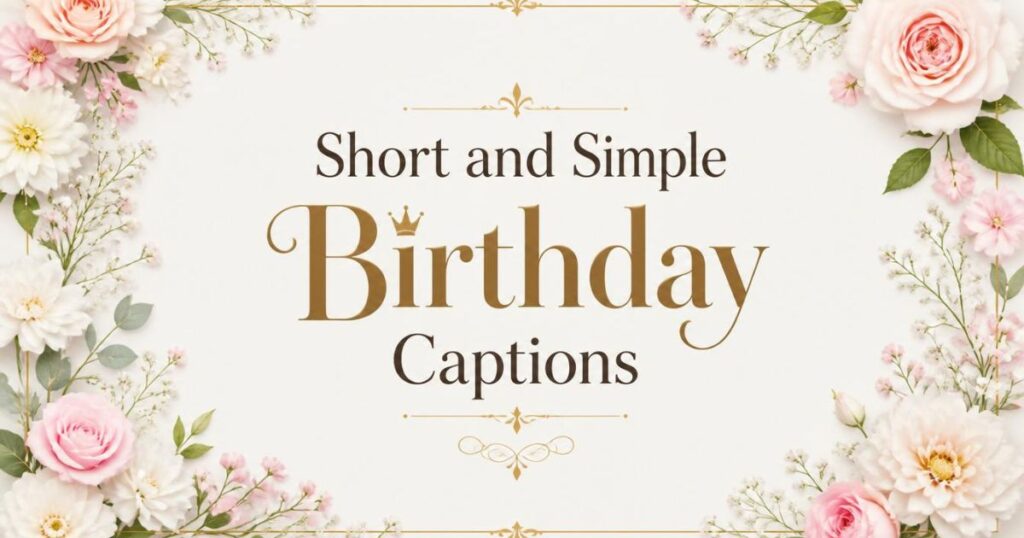 Short and Simple 18th Birthday Captions