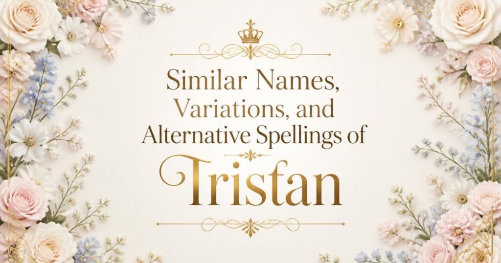Similar Names, Variations, and Alternative Spellings of Tristan