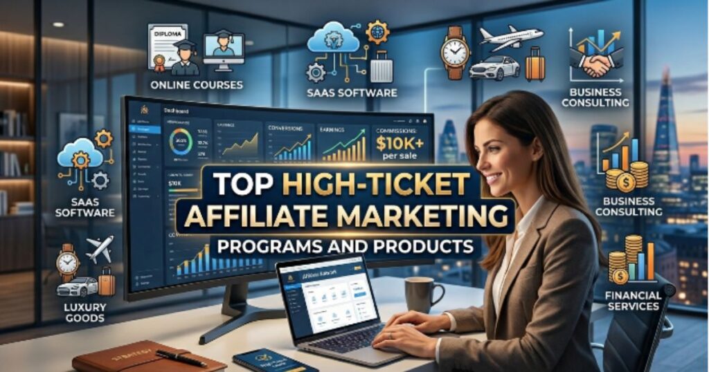 Top High-Ticket Affiliate Marketing Programs and Products