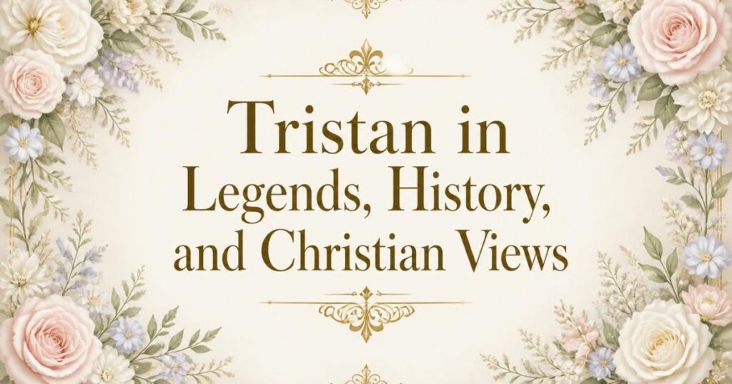 Tristan in Legends, History, and Christian Views