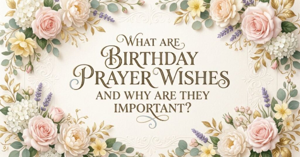 What Are Birthday Prayer Wishes and Why Are They Important?