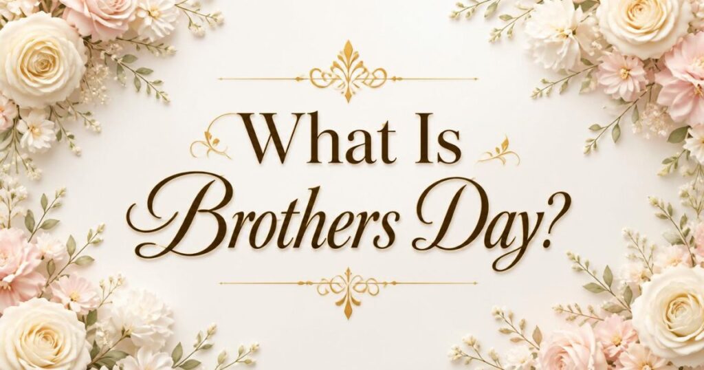 What Is Brothers Day?