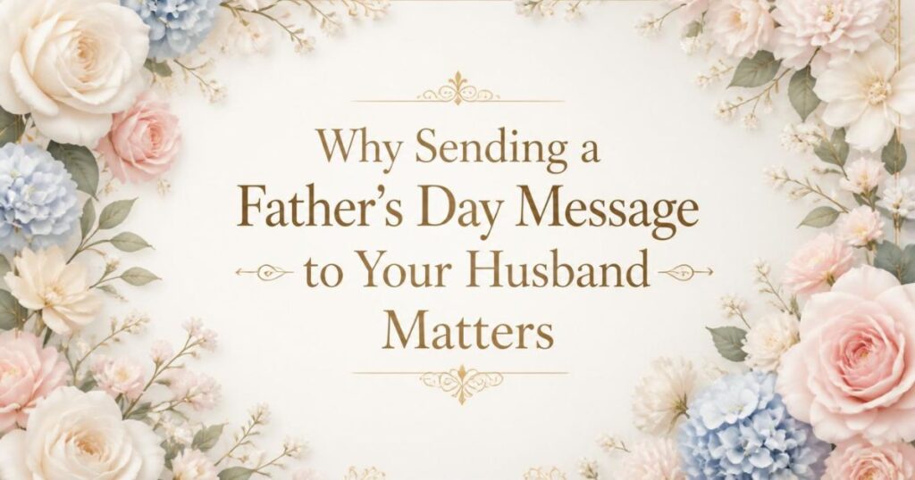 Why Sending a Father’s Day Message to Your Husband Matters