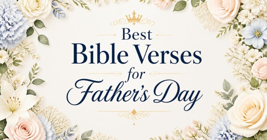 Best Bible Verses for Father's Day