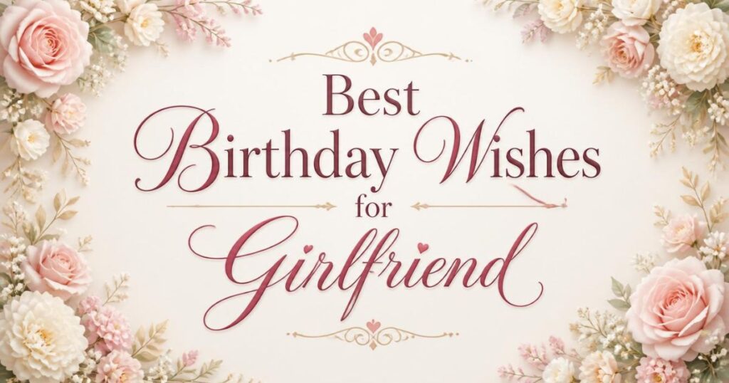 Best Birthday Wishes for Girlfriend